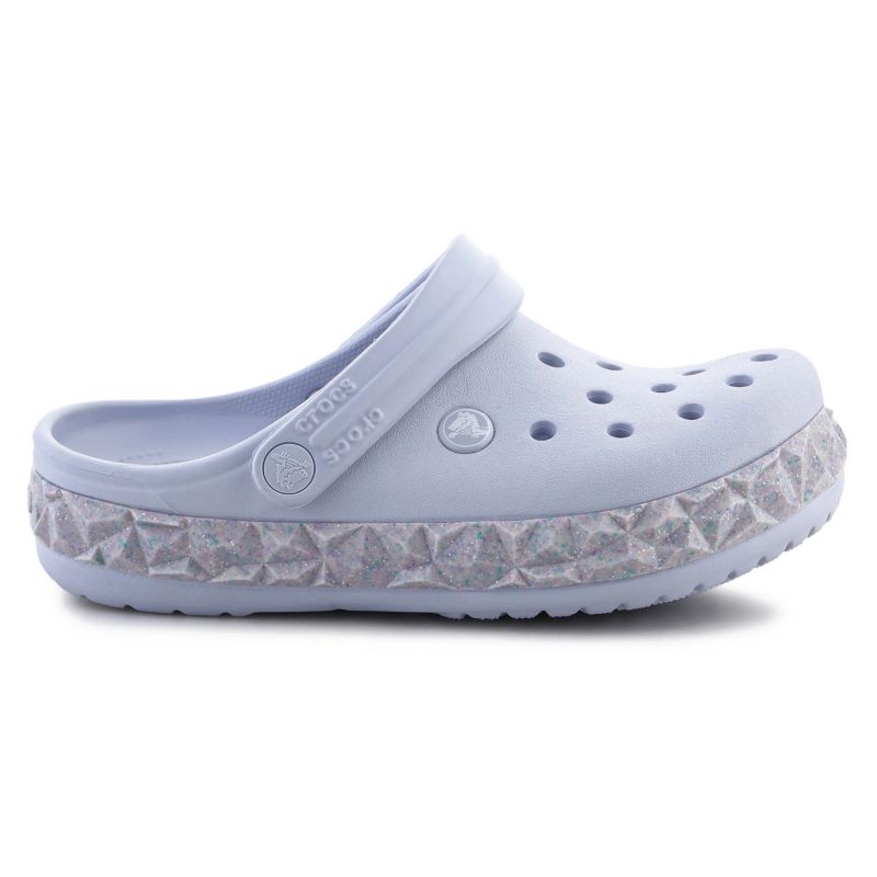Crocs Crockband Geometric Glitter Band Clog Jr flip flops gyerek papucs 210134-5AF
