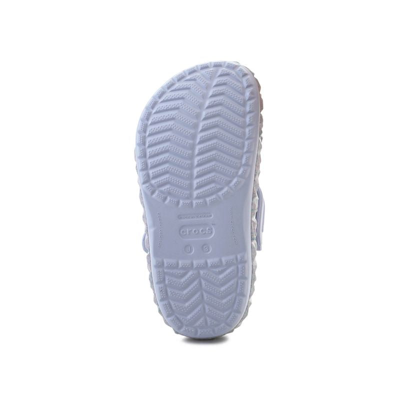 Crocs Crockband Geometric Glitter Band Clog Jr flip flops gyerek papucs 210134-5AF