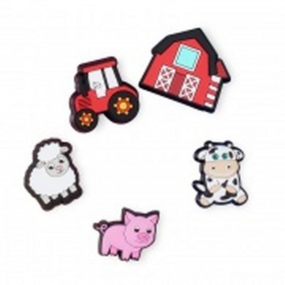 Crocs Cutesey Farm Animal 5 Pack unisex