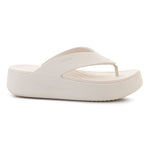 Crocs GATAWAY PLATFORM FLIP STUCCO