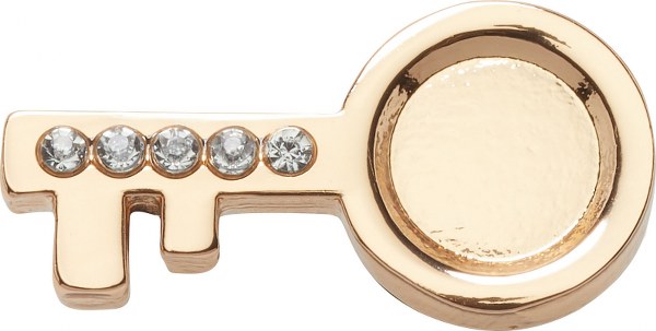 Crocs Gold Key unisex Cipődísz