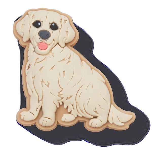 Crocs Golden Retriever Puppy unisex