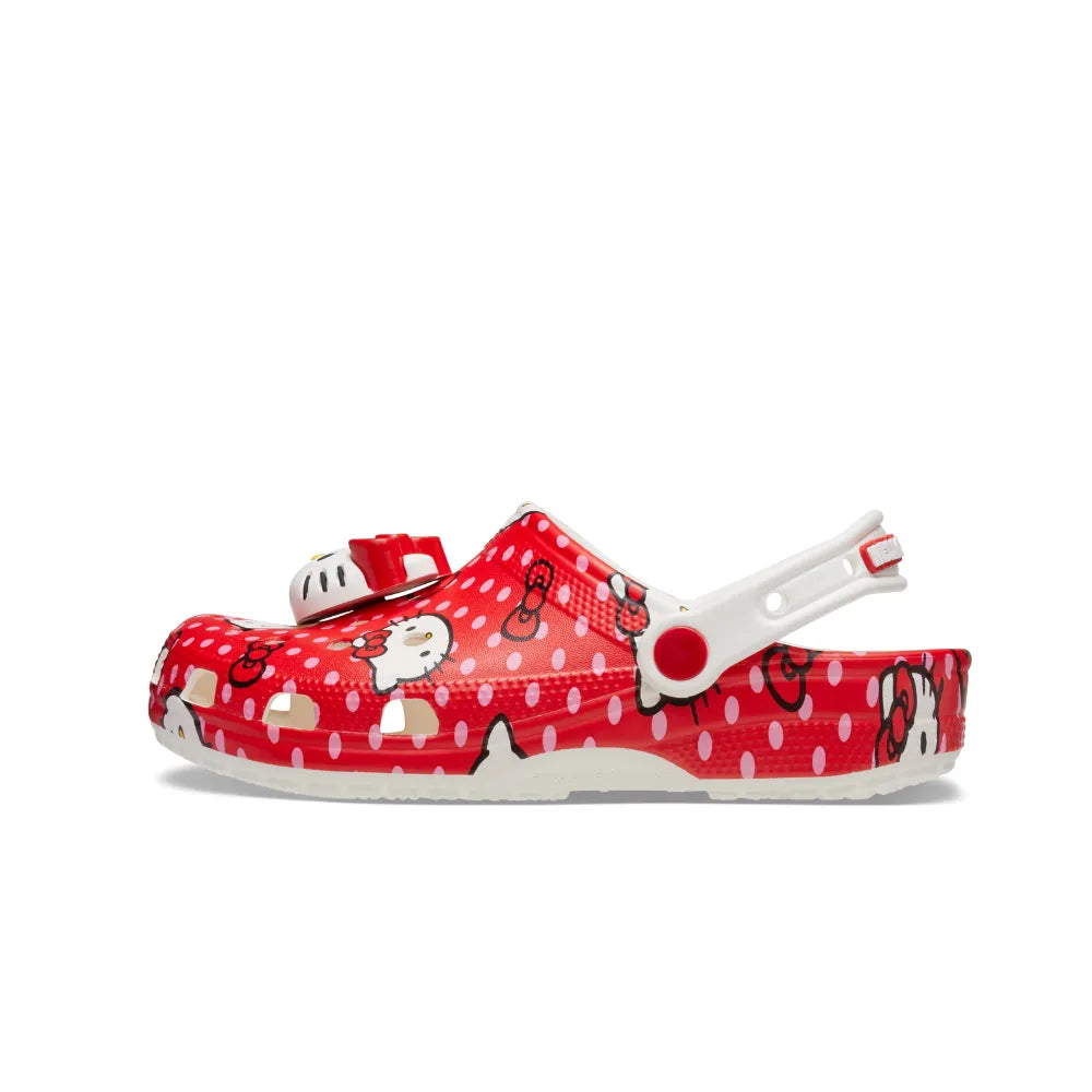 Crocs Hello Kitty Red Classic Clog unisex Papucs