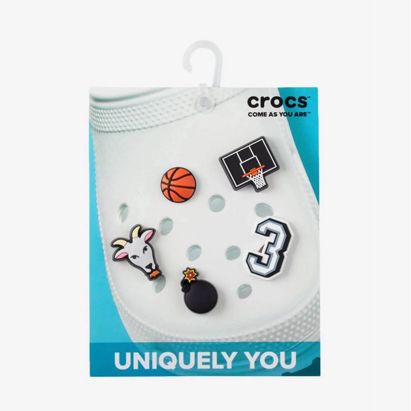 Crocs Jibbitz™ Basketball Star 5 Pack 10009750 pins Kiegészítők - Sportmania.hu