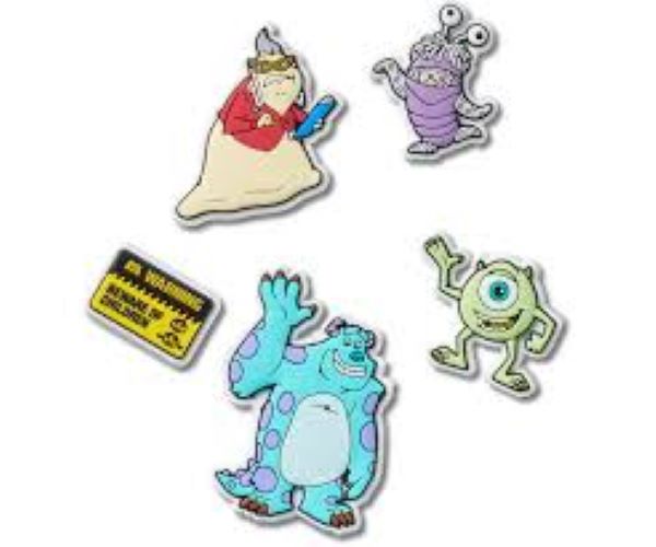 Crocs Monsters Inc 5pck unisex