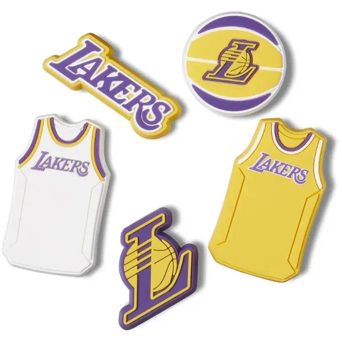 Crocs NBA Los Angeles Lakers 5Pack Cipődísz - Sportmania.hu
