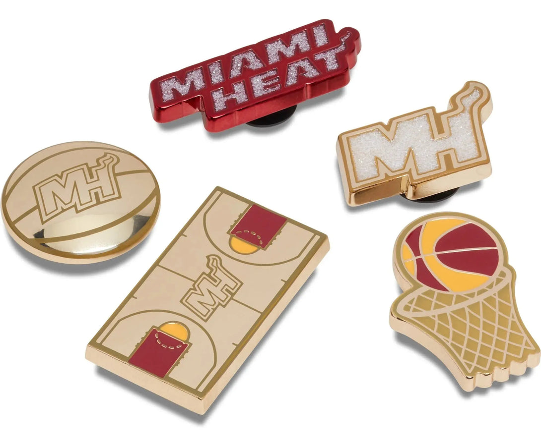 Crocs NBA Miami Heat 5Pck Cipődísz - Sportmania.hu