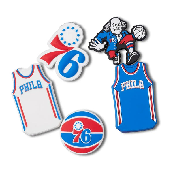 Crocs NBA Philadelphia 76ers (5 darab) EQ - EGYÉB - Sportmania.hu