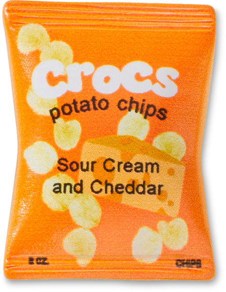 Crocs Orange Chip Bag unisex