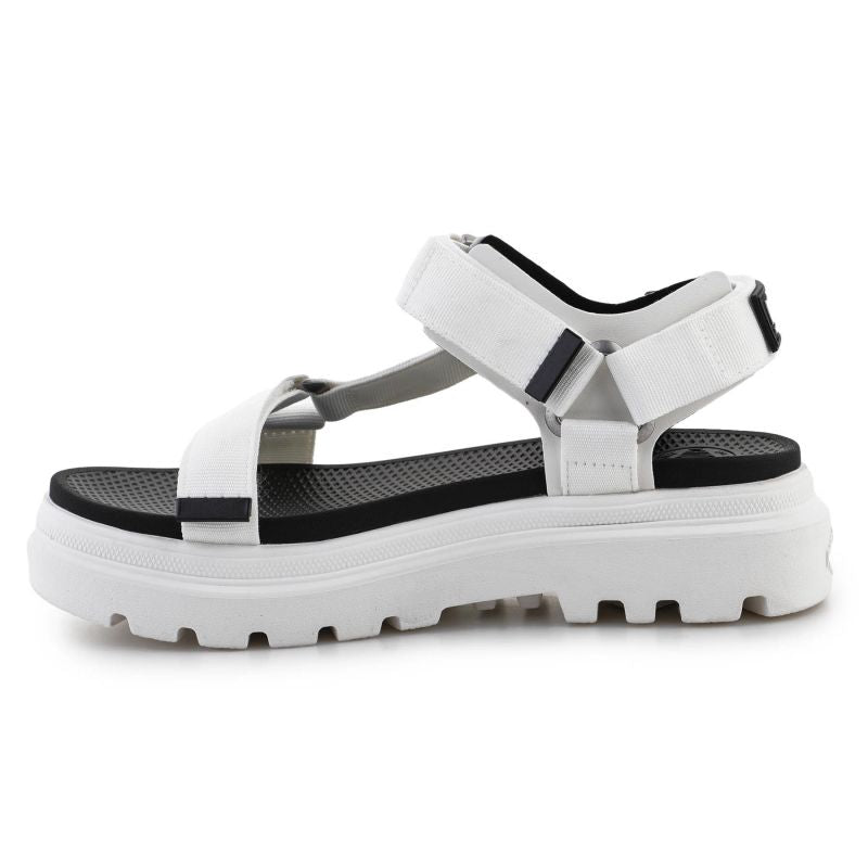Crocs Palladium Pallacruise Strap Star W Sandals fehér női szandál