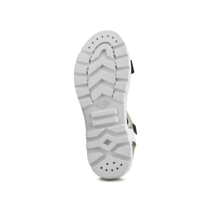 Crocs Palladium Pallacruise Strap Star W Sandals fehér női szandál