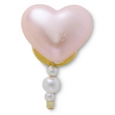 Crocs Pink Pearl Heart unisex