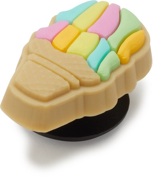 Crocs Rainbow Ice Cream Cone unisex