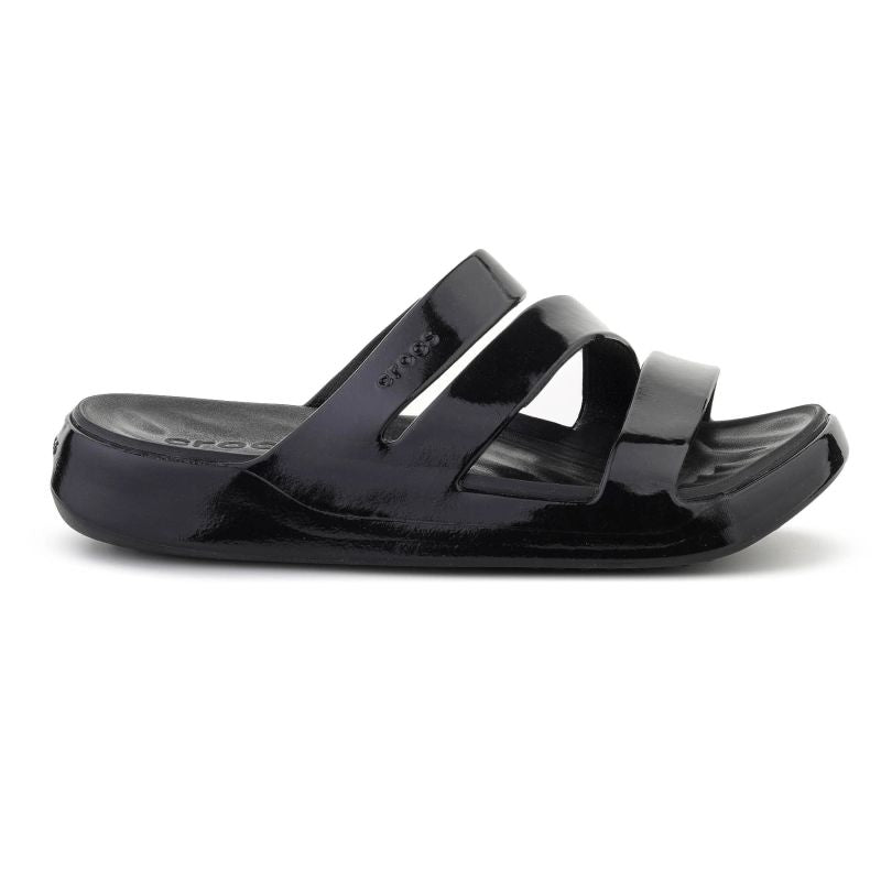 Crocs Sandal Getaway Patent Strappy Szandál