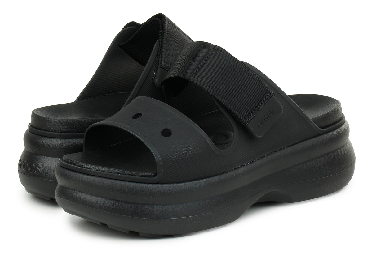 Crocs Soho Two Strap Sandal fekete női papucs