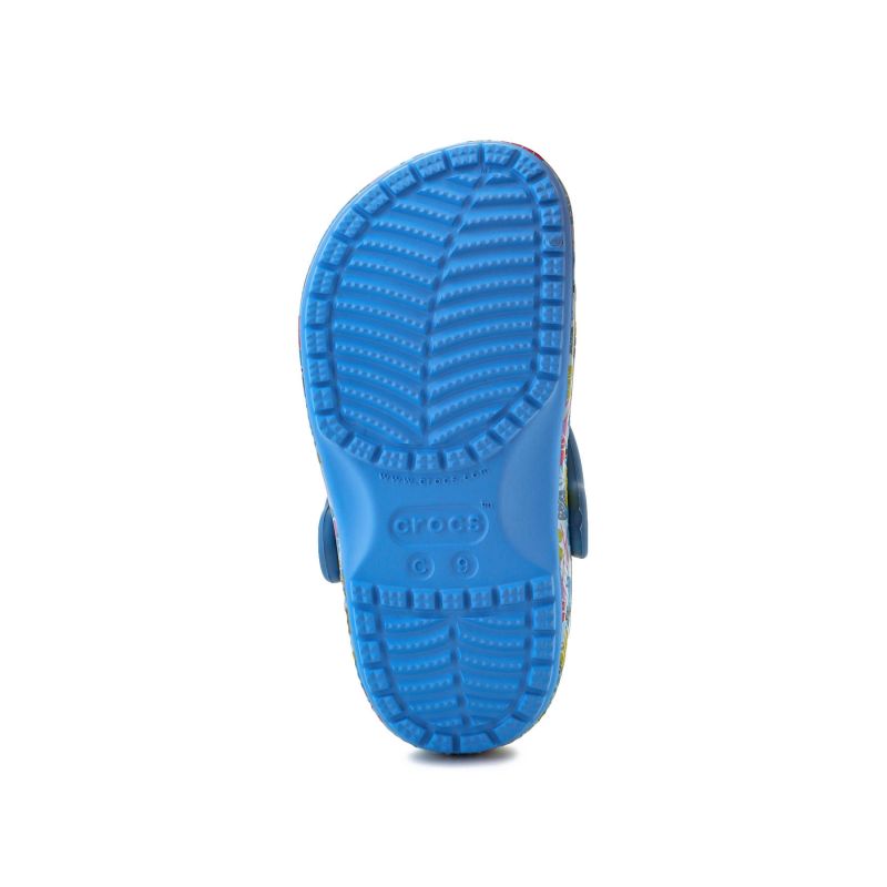 Crocs Toddler's Disney Stitch Classic Clog Jr flip-flops gyerek papucs 209471-4TB