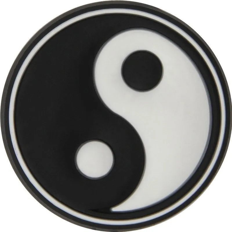 Crocs Yin Yang Symbol jibbitz unisex
