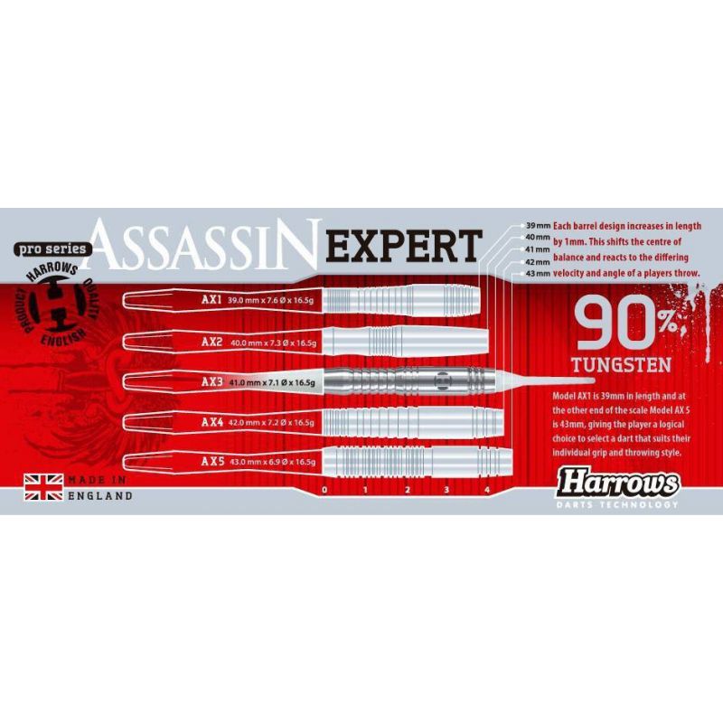 Darts Harrows Assassin Expert 90% Softip Hs-tnk-000013220 - Sportmania.hu