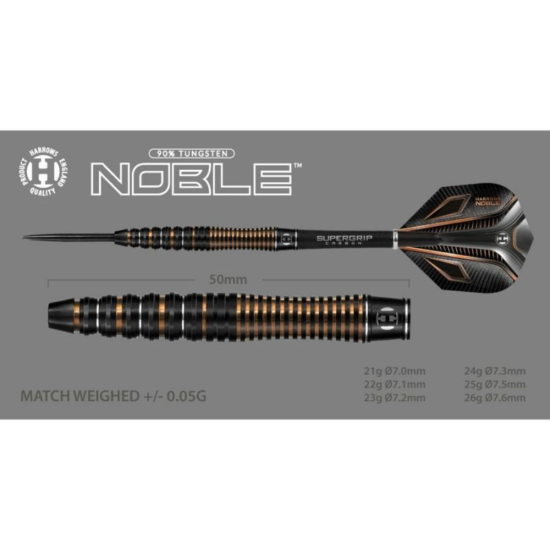 Darts Harrows Noble 90% Steeltip Hs-tnk-00001389 - Sportmania.hu