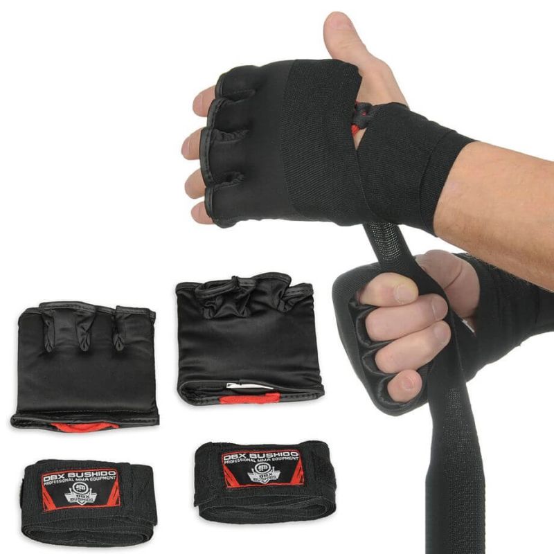 DBX Bushido Boxing Wraps with Gel Knuckle Protection | harcművészeti felszerelés