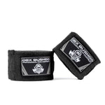 DBX Bushido Cotton Boxing Wraps - 4 Meters | Black elastyczne złote harcművészeti felszerelés