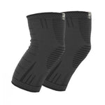 DBX Bushido Elastic knee braces - set of 2 | fekete Térdvédő