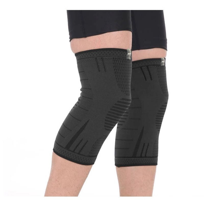 DBX Bushido Elastic knee braces - set of 2 | fekete Térdvédő