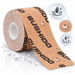 DBX Bushido Kinesiological Tape For Taping 5m Self-Adhesive Beige | czarny || beżowy zokni szalag DBX-TAPE-Brown