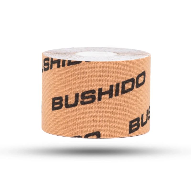 DBX Bushido Kinesiological Tape For Taping 5m Self-Adhesive Beige | czarny || beżowy zokni szalag DBX-TAPE-Brown