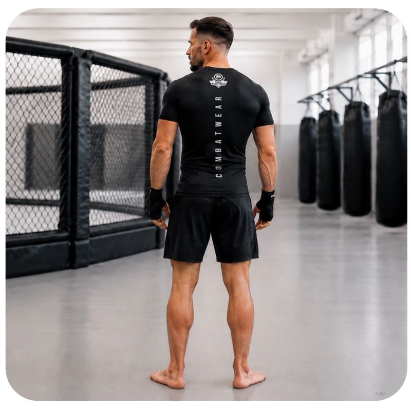 DBX Bushido Men’s Muay Thai V1 | férfi rövidnadrág, fekete