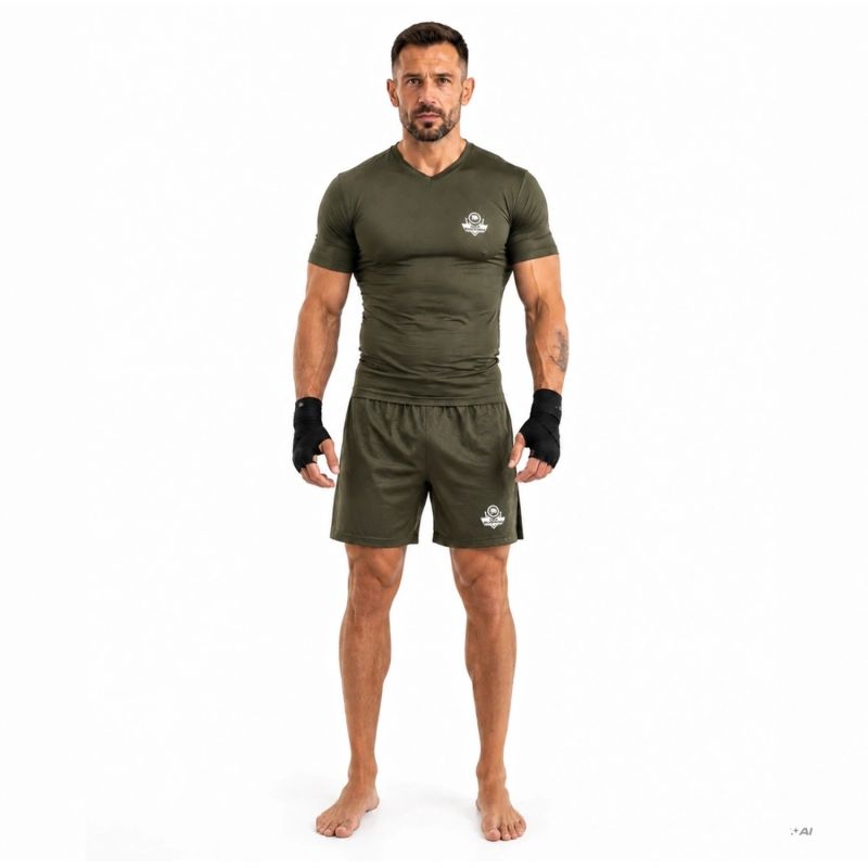 DBX Bushido Men’s Muay Thai V1 | férfi rövidnadrág, fekete