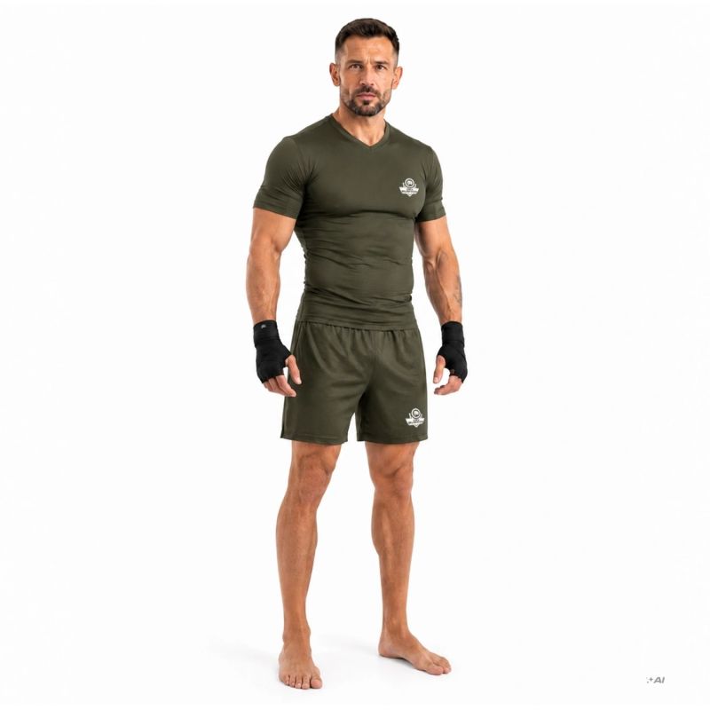 DBX Bushido Men’s Muay Thai V1 | férfi rövidnadrág, fekete