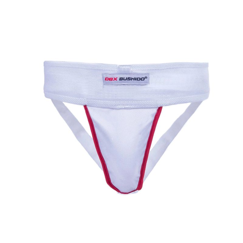 DBX Bushido Men's Suspensor Crotch Protector - White -M fehér védőfelszerelés
