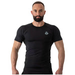 DBX Bushido Rashguard short sleeve BlackRS - fekete