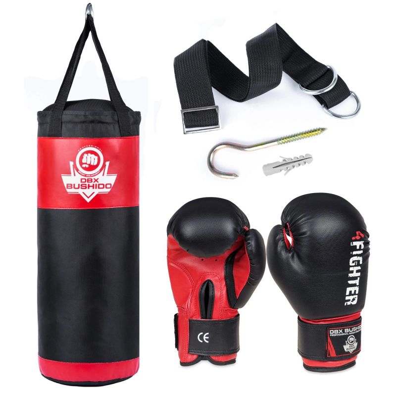 DBX Bushido red boxing set for kids kék készlet
