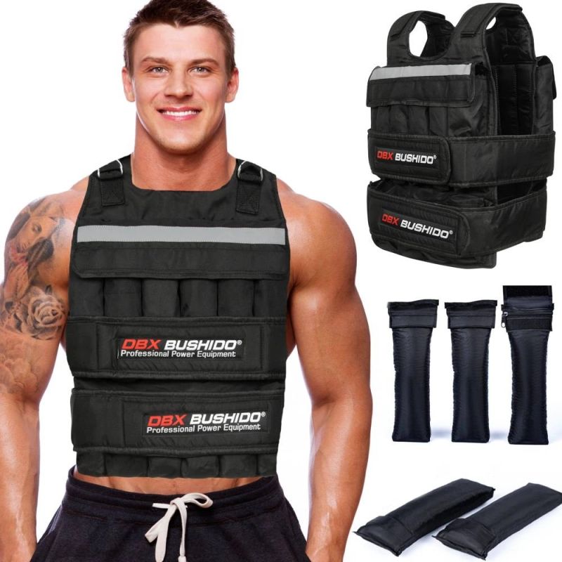 DBX Bushido Weighted Training Vest 24 Inserts (Empty) mellény