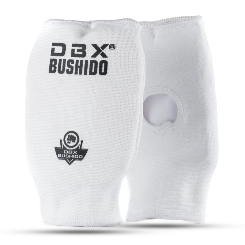 DBX Bushido White Karate Mitts fehér