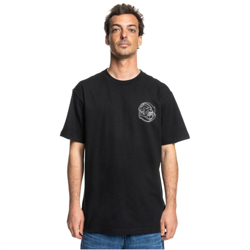 Dc Dimensional SS Tee Black férfi ADYZT05452-KVJ0