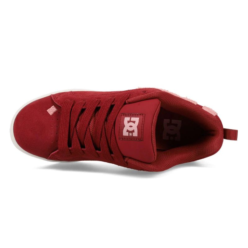 DC SHOES Court Graffik SD Dark Red piros férfi utcai cipő DC02222601