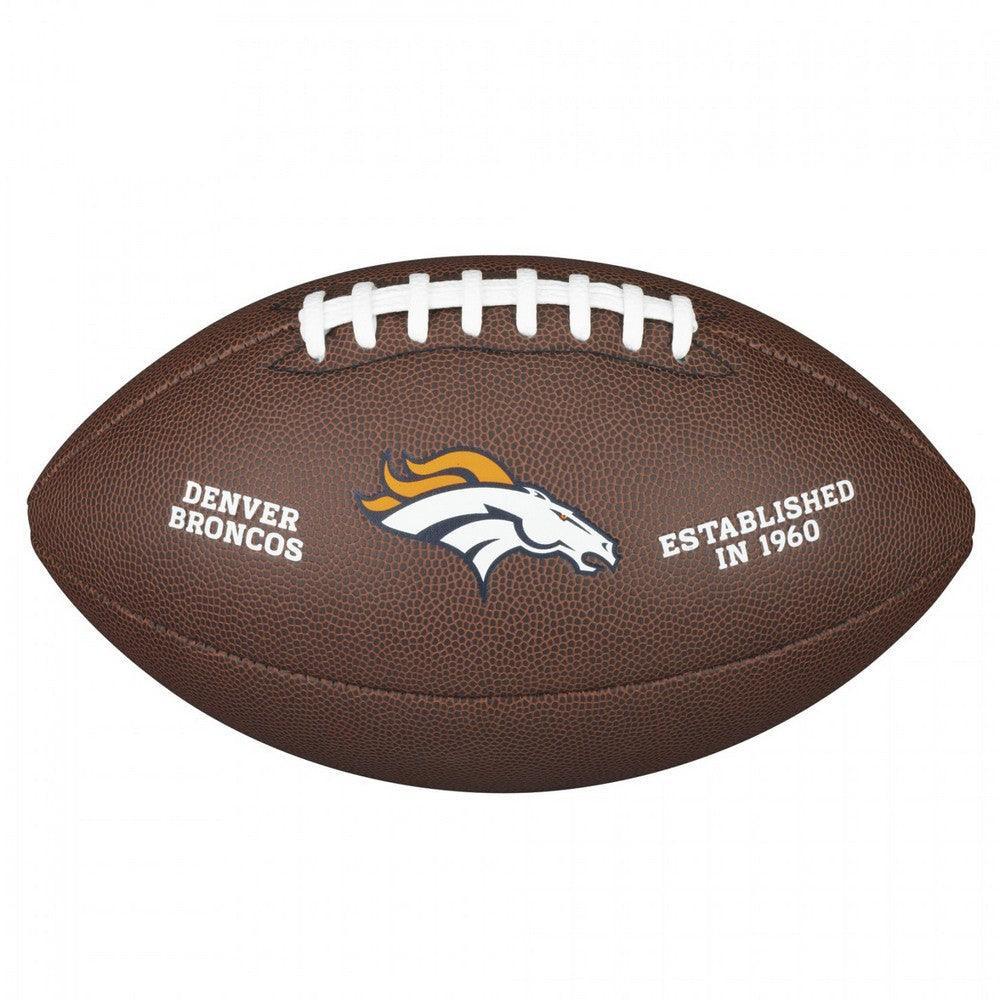 Wilson Denver Broncos Team Logo Official amerikai focilabda, hivatalos méret Amerikai futball labdák - Sportmania.hu