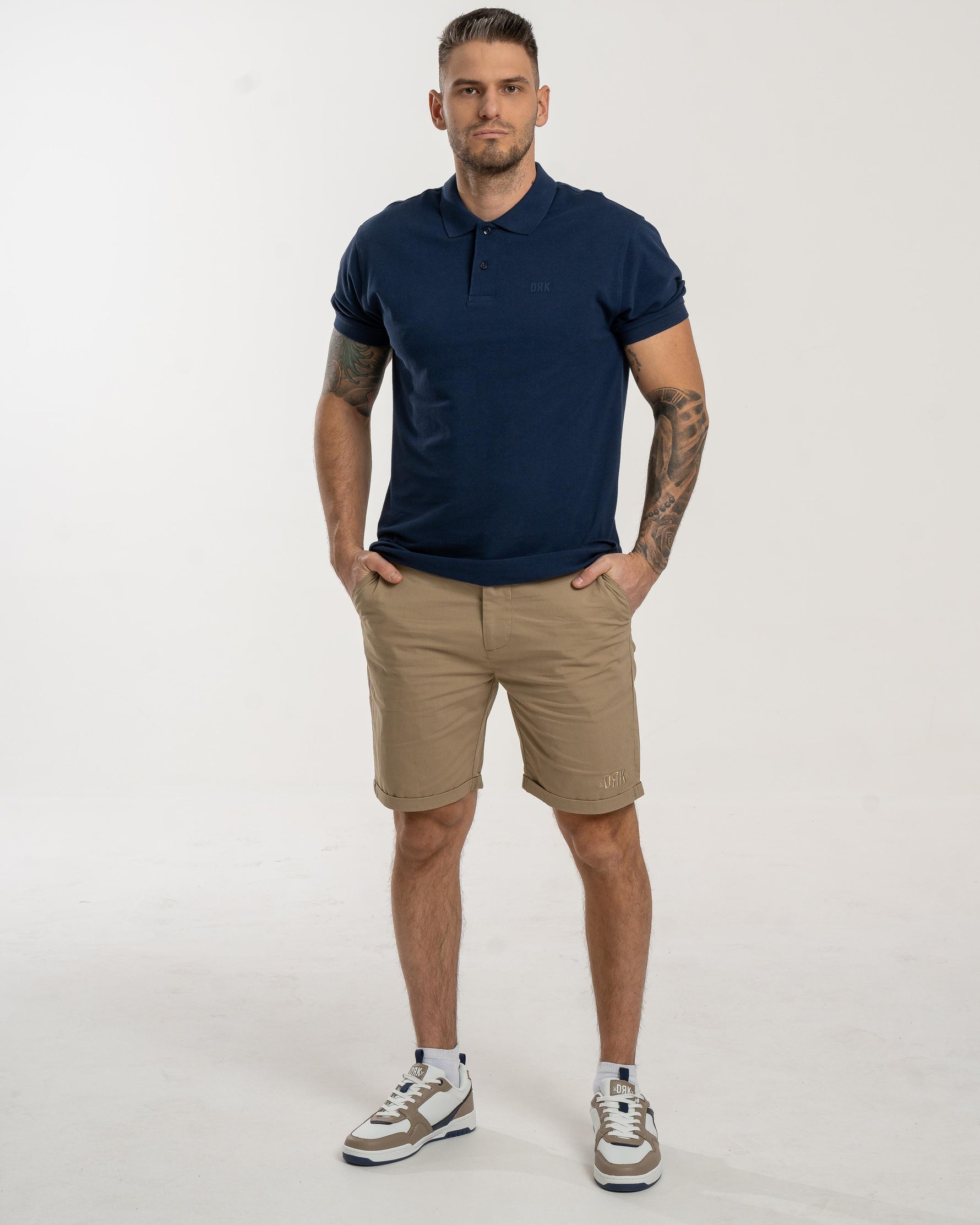 Dorko CHRIS galléros póló, kék Póló - Sportmania.hu