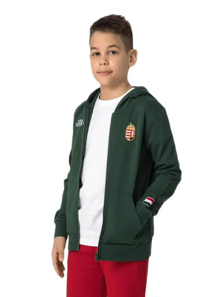 Dorko_Hungary GAIN ZIPPED SWEATER KIDS Pulóver Kapucnis pulóver