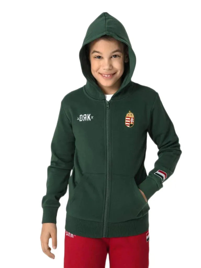 Dorko_Hungary GAIN ZIPPED SWEATER KIDS Pulóver Kapucnis pulóver