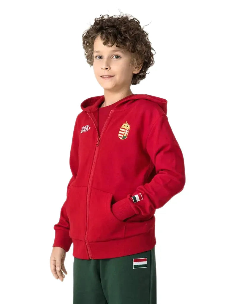 Dorko_Hungary GAIN ZIPPED SWEATER KIDS Pulóver Kapucnis pulóver