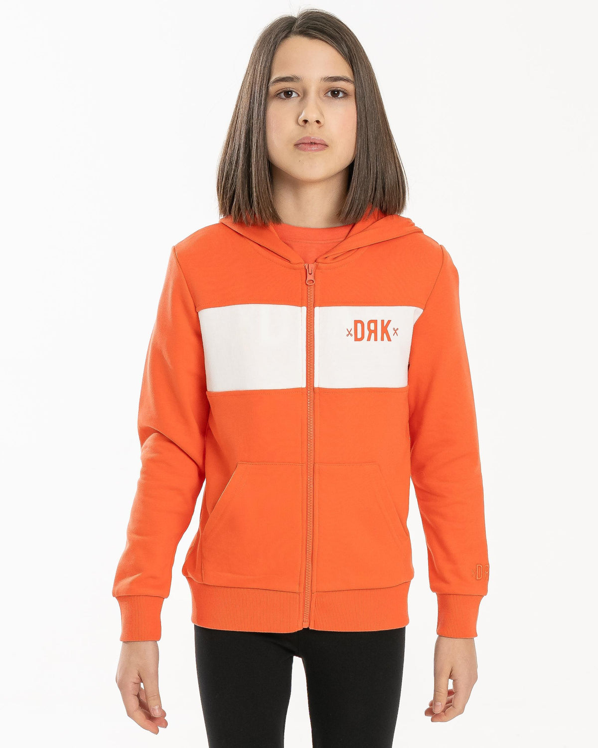 Dorko Leda Zipped Girl gyerek Kapucnis pulóver