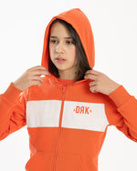 Dorko Leda Zipped Girl gyerek Kapucnis pulóver