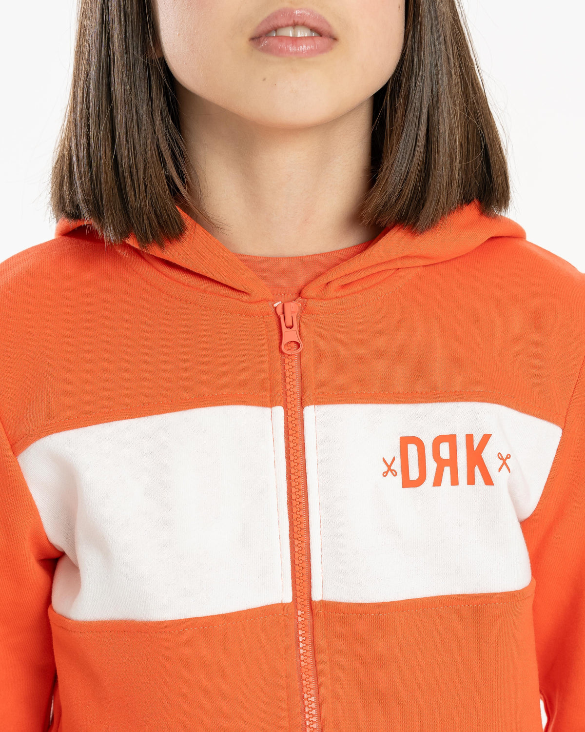 Dorko Leda Zipped Girl gyerek Kapucnis pulóver