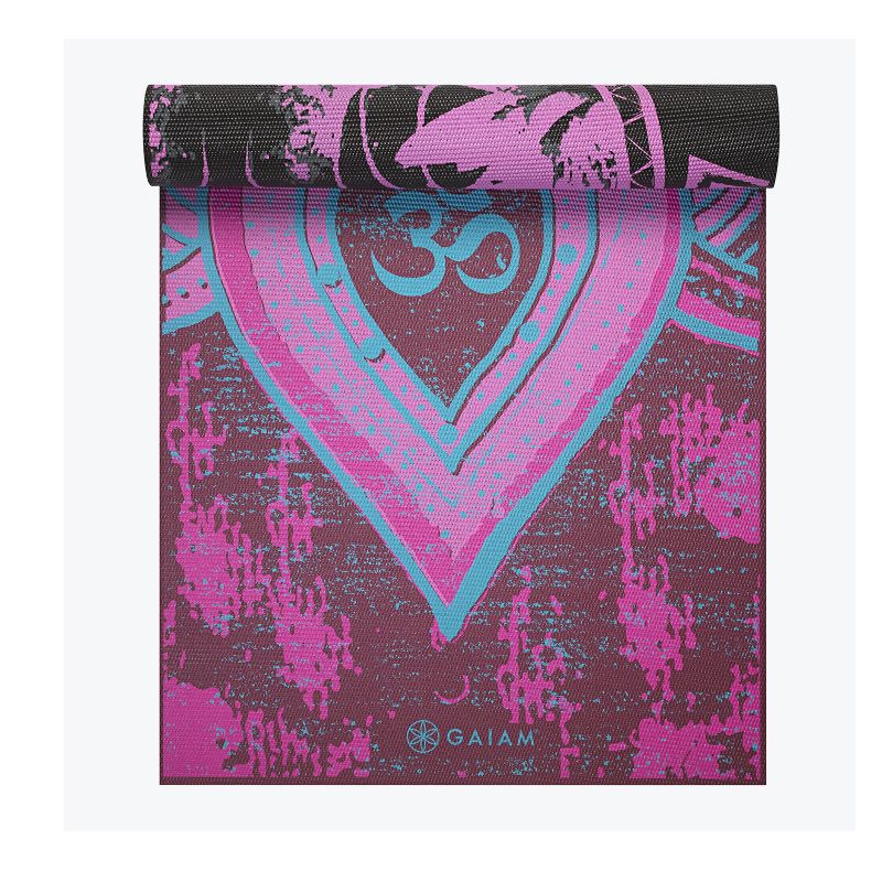 Double-sided yoga mat Gaiam &quot;BE FREE&quot; 6mm 62031 - Sportmania.hu