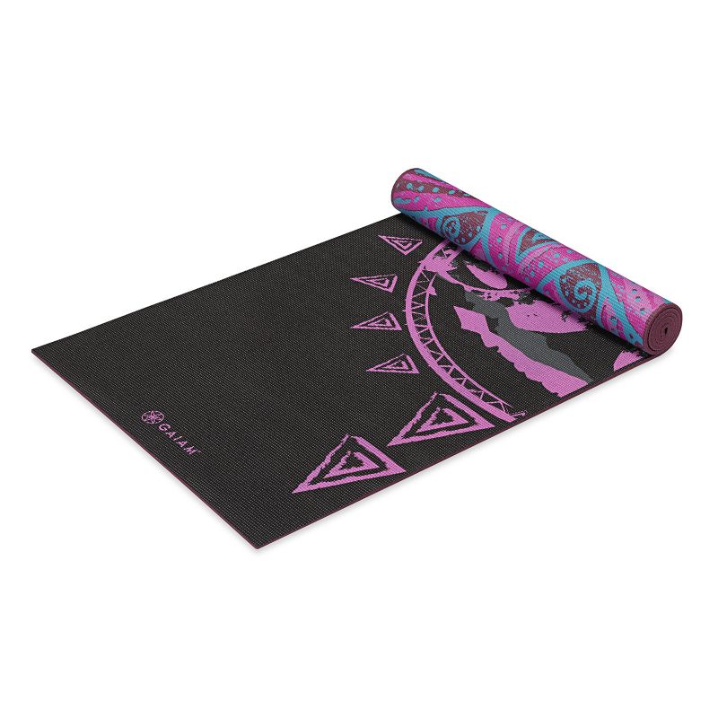 Double-sided yoga mat Gaiam &quot;BE FREE&quot; 6mm 62031 - Sportmania.hu
