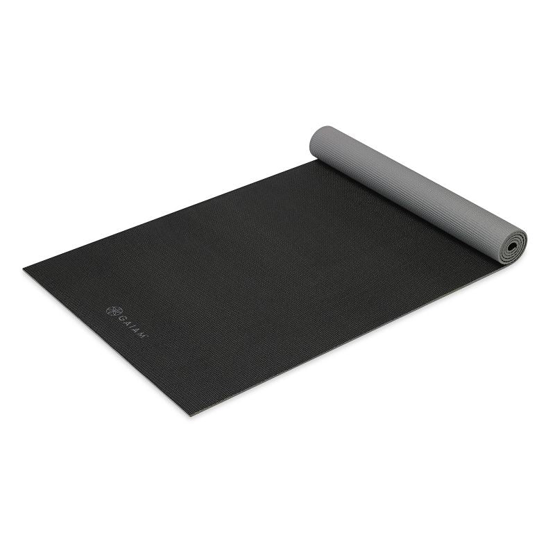 Double-sided yoga mat Gaiam &quot;GRANITE / STORM&quot; 4 mm 61956 - Sportmania.hu